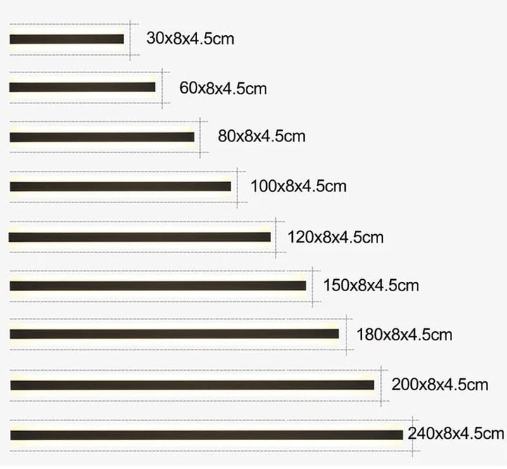 Paski Lampa Ścienna