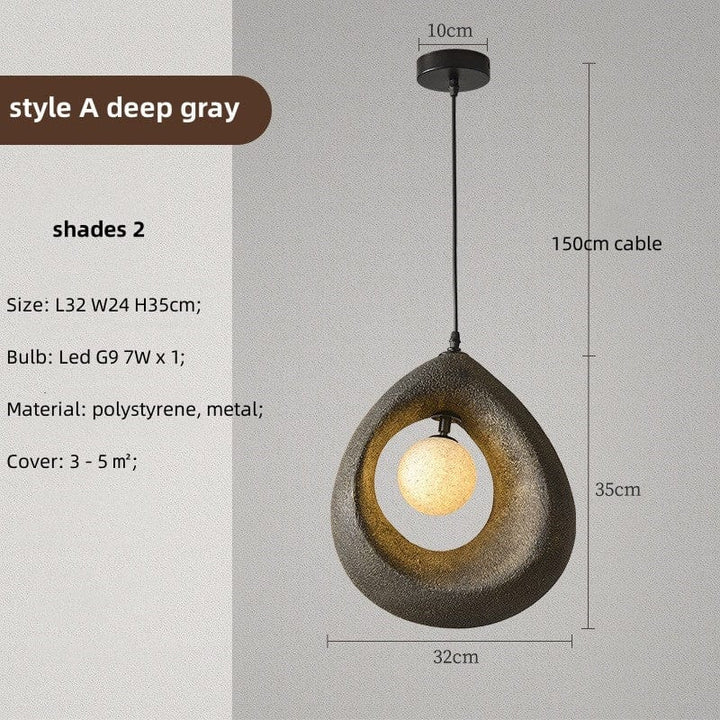 Lampa wisząca Ronde Wabi Sabi