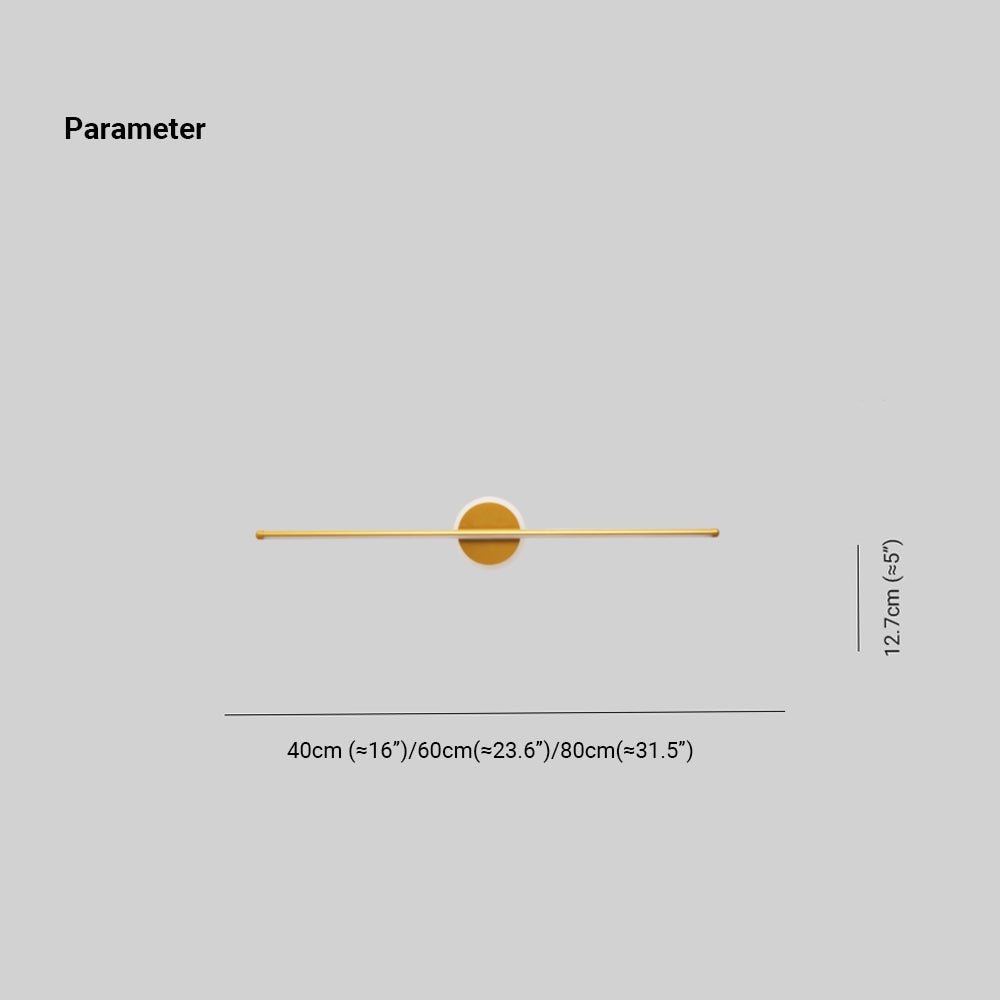 Nowoczesna Okrągła/Kwadratowa Lampa Ścienna LED