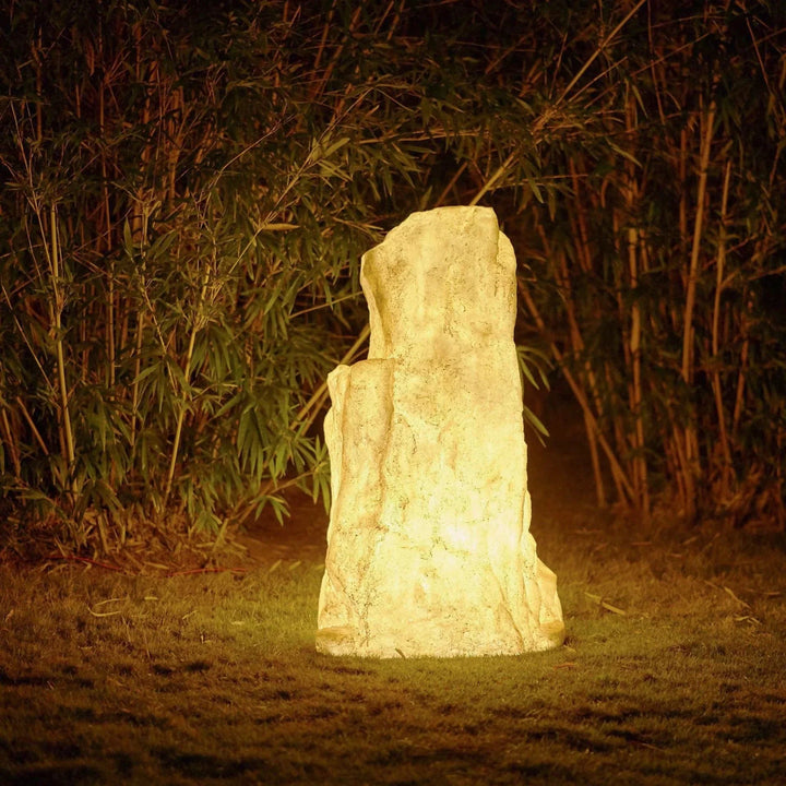 Żywa Kamienna Lampa Zewnętrzna