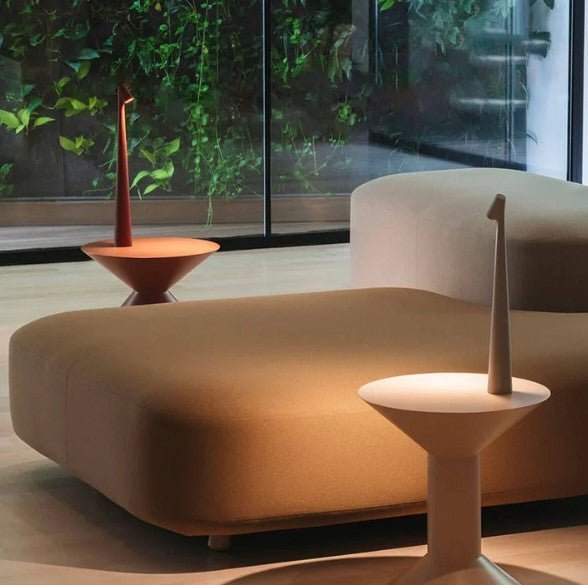 LuminaVista™ lampa stołowa LED – designerska, przenośna lampa do wnętrz