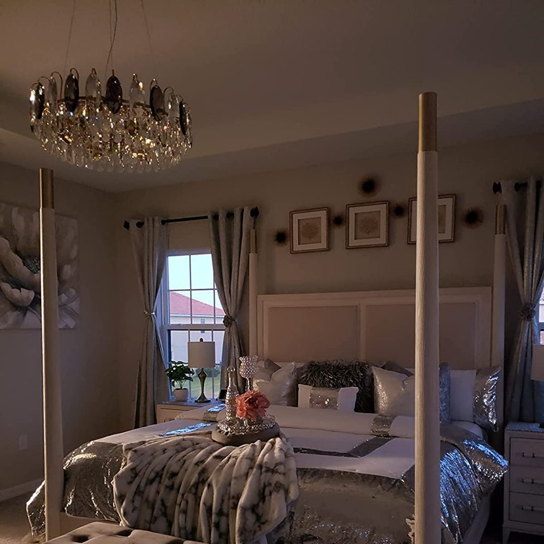 Luksusowy żyrandol K9 z kryształami