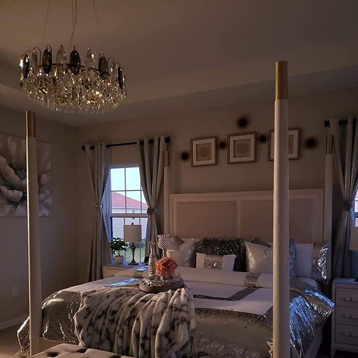 Luksusowy żyrandol K9 z kryształami