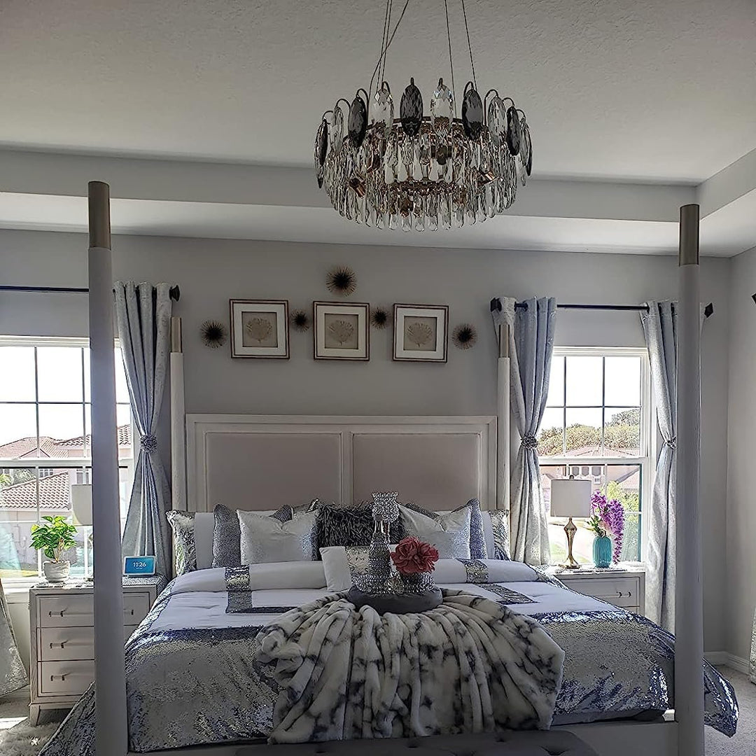 Luksusowy żyrandol K9 z kryształami