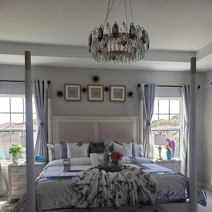 Luksusowy żyrandol K9 z kryształami