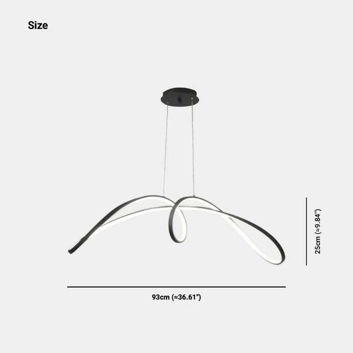 Nowoczesna lampa wisząca do kuchni