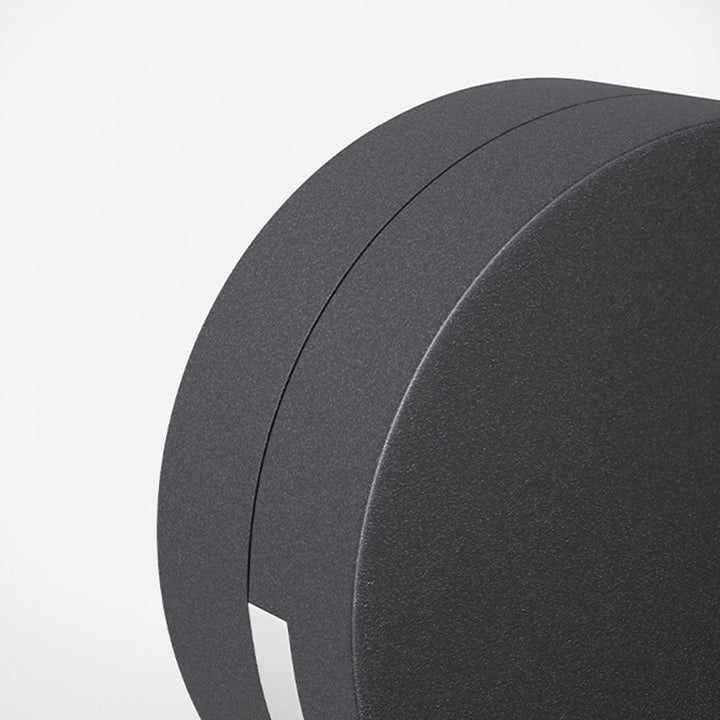 Nowoczesna Okrągła Lampa Ścienna IP65 Wodoodporna do Użytku Zewnętrznego