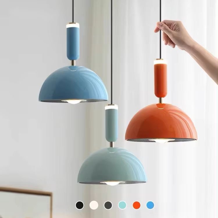 Nordycka Lampa Wisząca LED Macaron