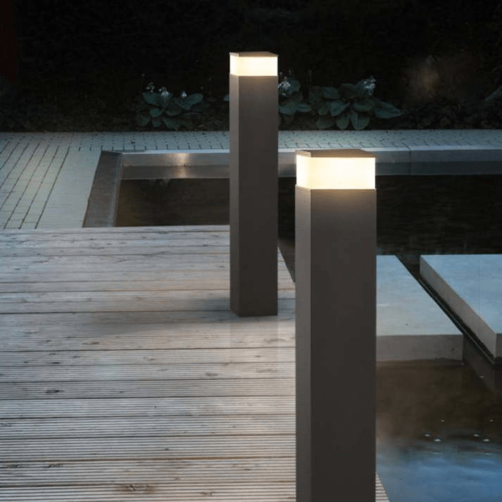 Orr Industrie Design LED Lampa Zewnętrzna Prostokątna Metalowa