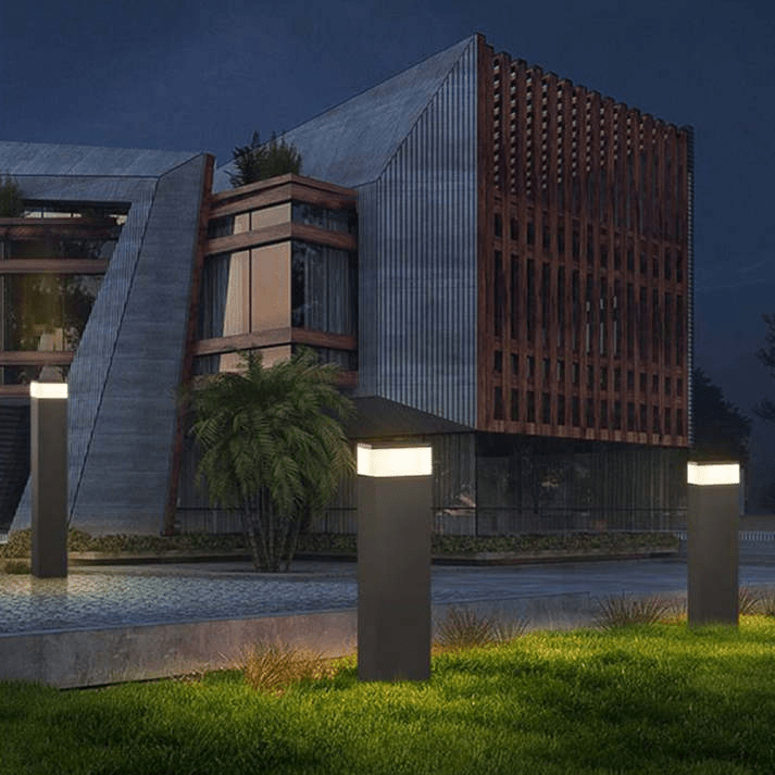 Orr Industrie Design LED Lampa Zewnętrzna Prostokątna Metalowa