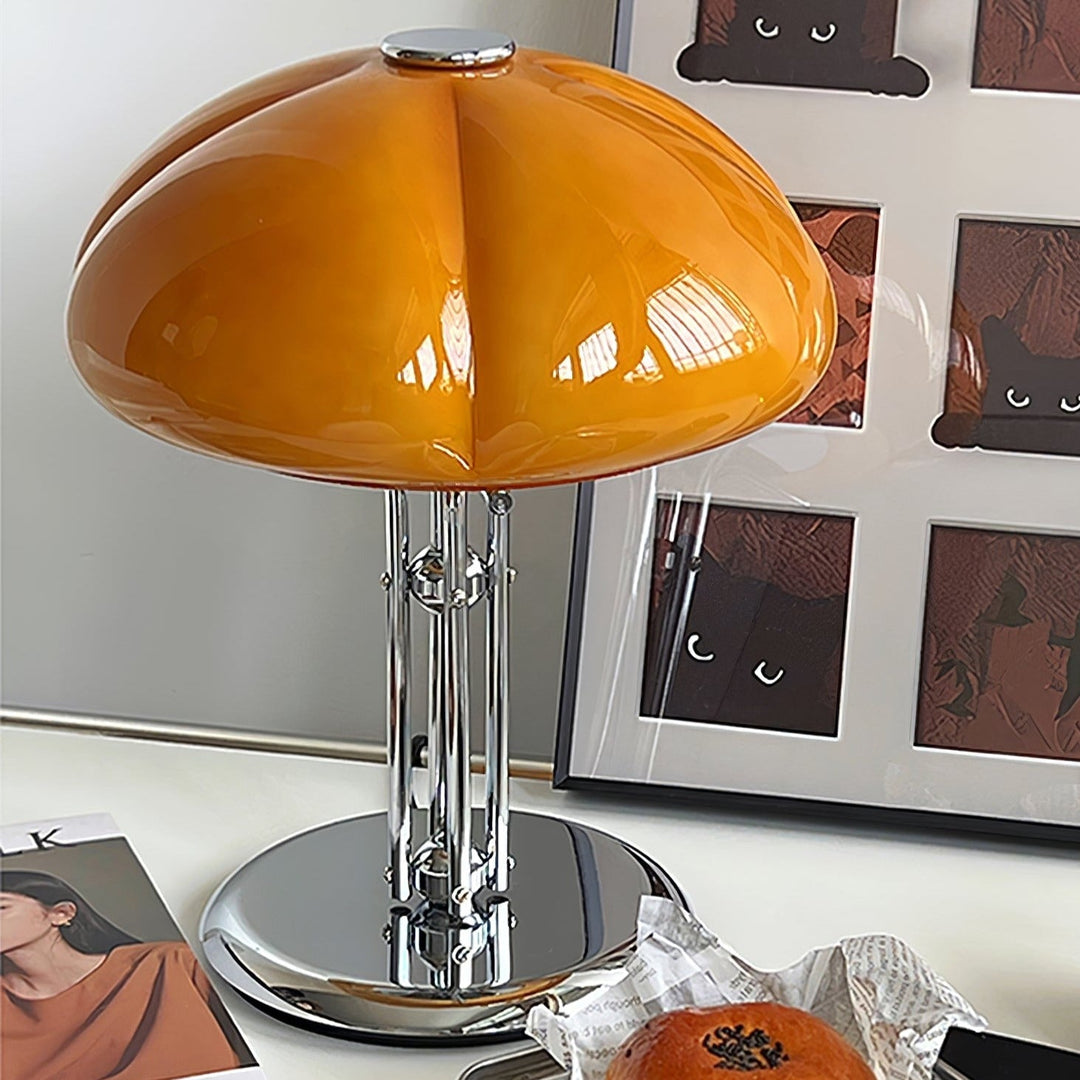Lampa stołowa Bauhaus z grzybem