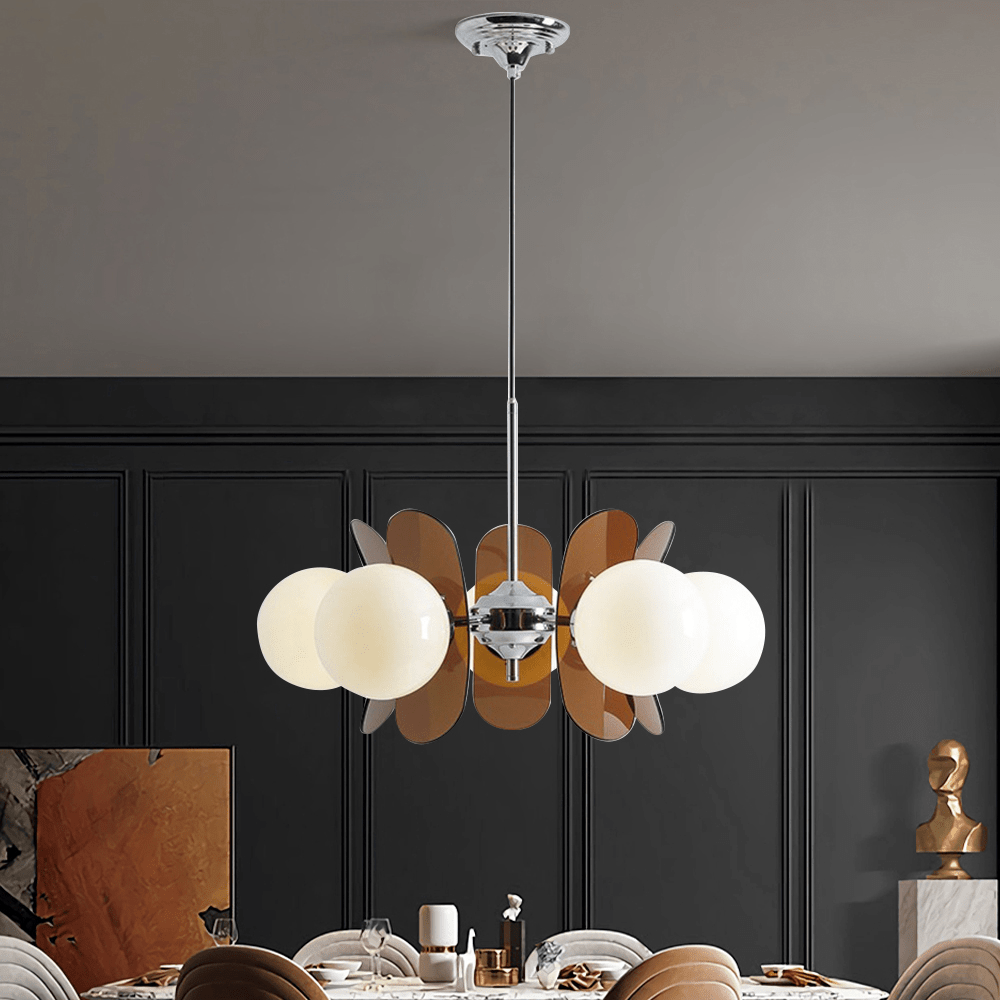 Retro Bauhaus żyrandol