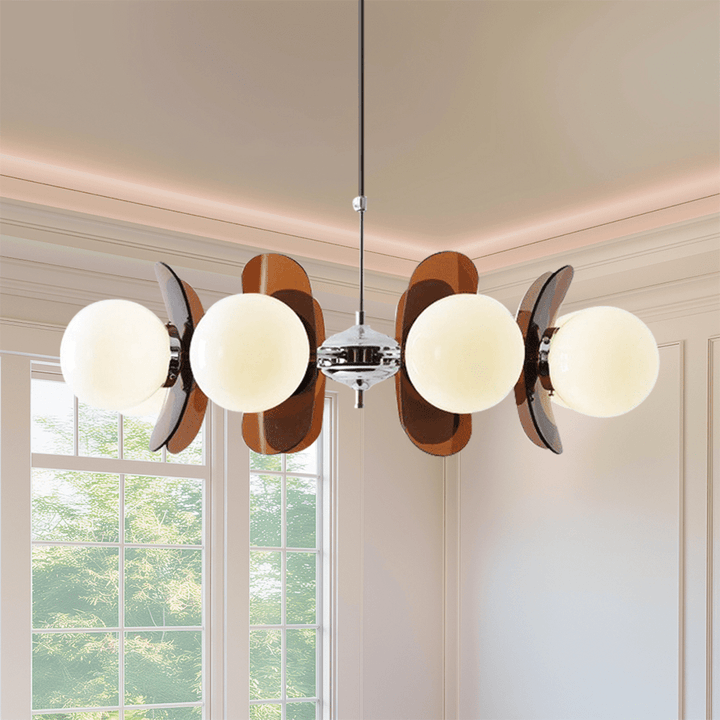 Retro Bauhaus żyrandol