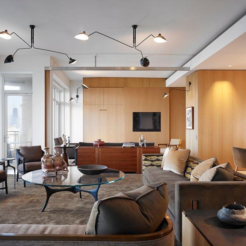 Lampa sufitowa Serge Mouille A