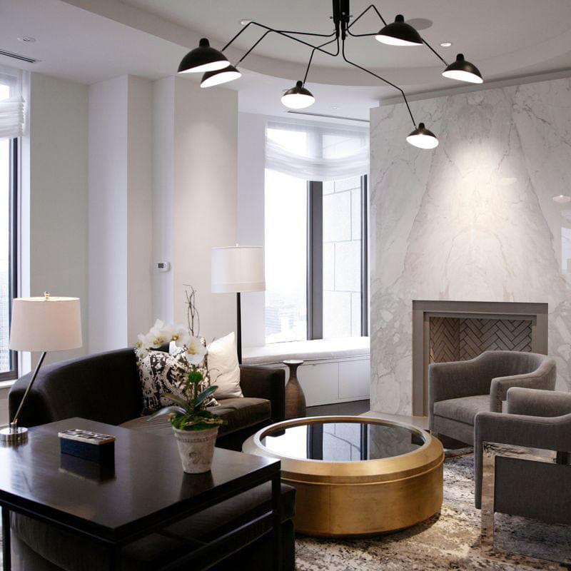 Lampa sufitowa Serge Mouille A