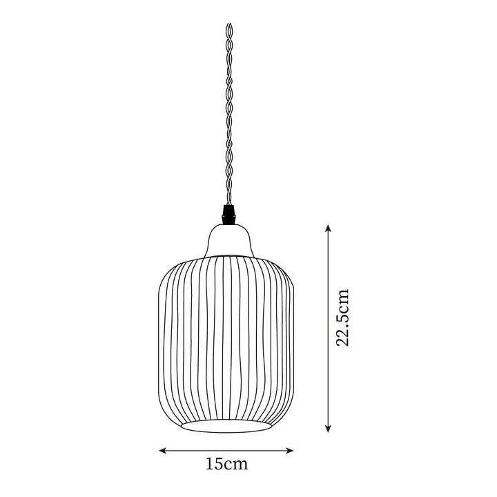 Lampa Wisząca Sidra Ceramiczna