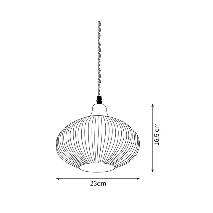 Lampa Wisząca Sidra Ceramiczna