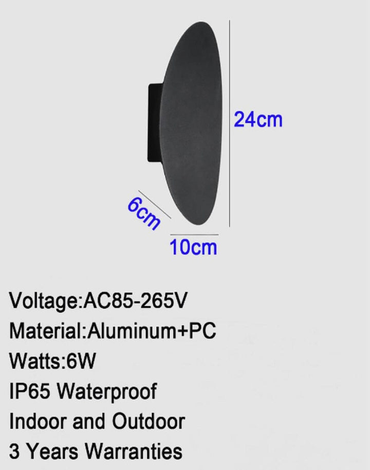 Lampa Ścienna Sunset na Zewnątrz
