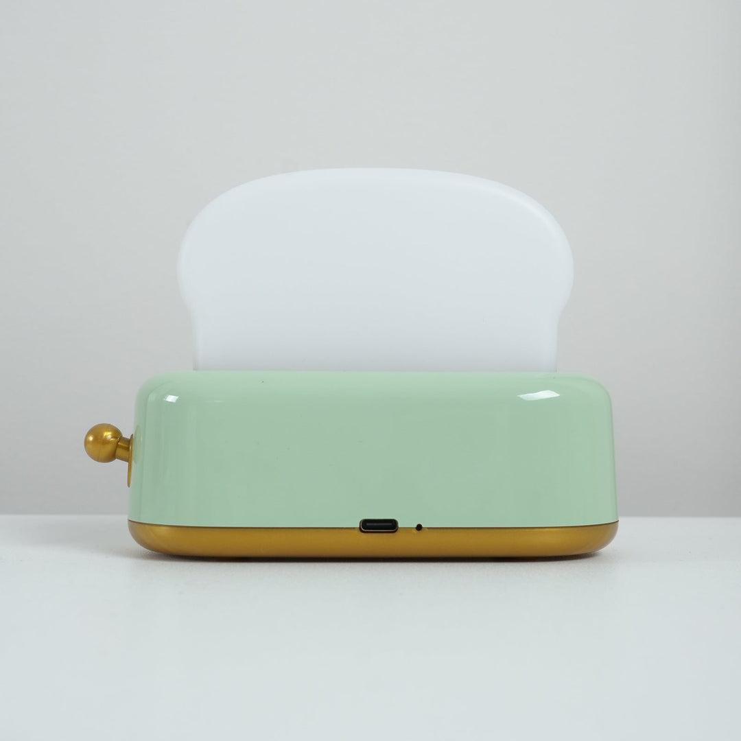 Lampka stołowa w kształcie tostera (wbudowana bateria)