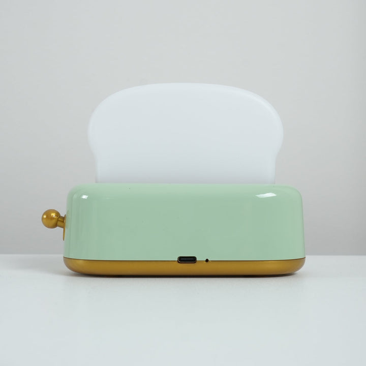 Lampka stołowa w kształcie tostera (wbudowana bateria)