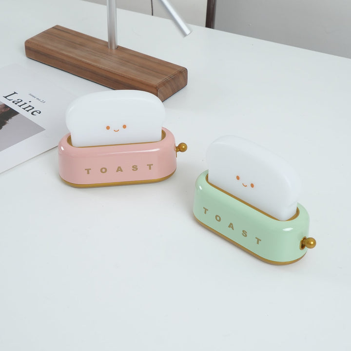 Lampka stołowa w kształcie tostera (wbudowana bateria)