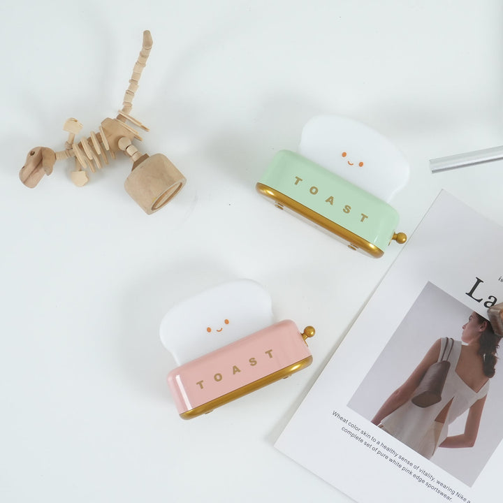 Lampka stołowa w kształcie tostera (wbudowana bateria)