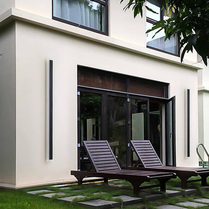 Lampa ścienna akrylowa na zewnątrz