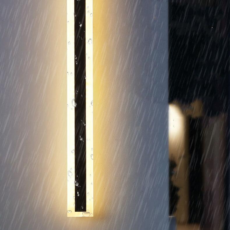 Lampa ścienna akrylowa na zewnątrz