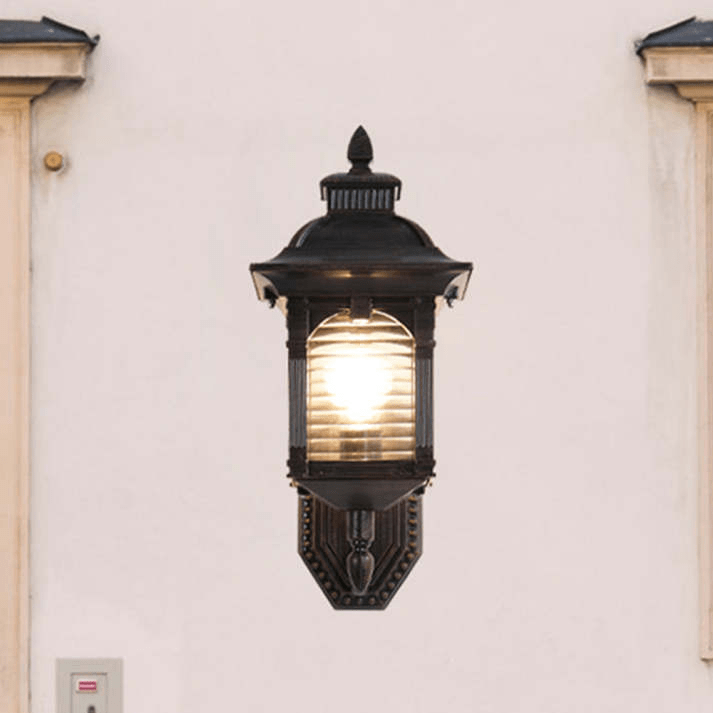 Lampa ścienna Antyczne Szkło