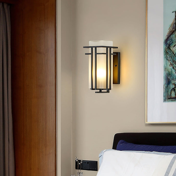 Lampa ścienna Linden na zewnątrz