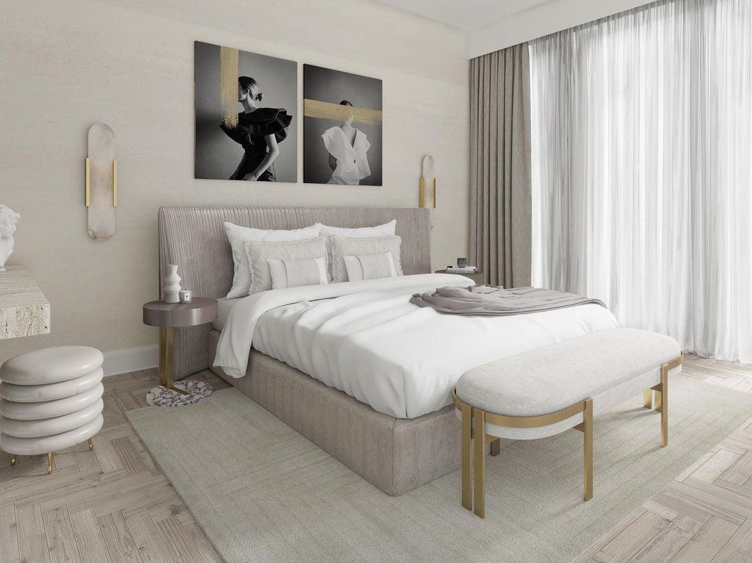 Lampa ścienna Melange Wydłużona Alabaster