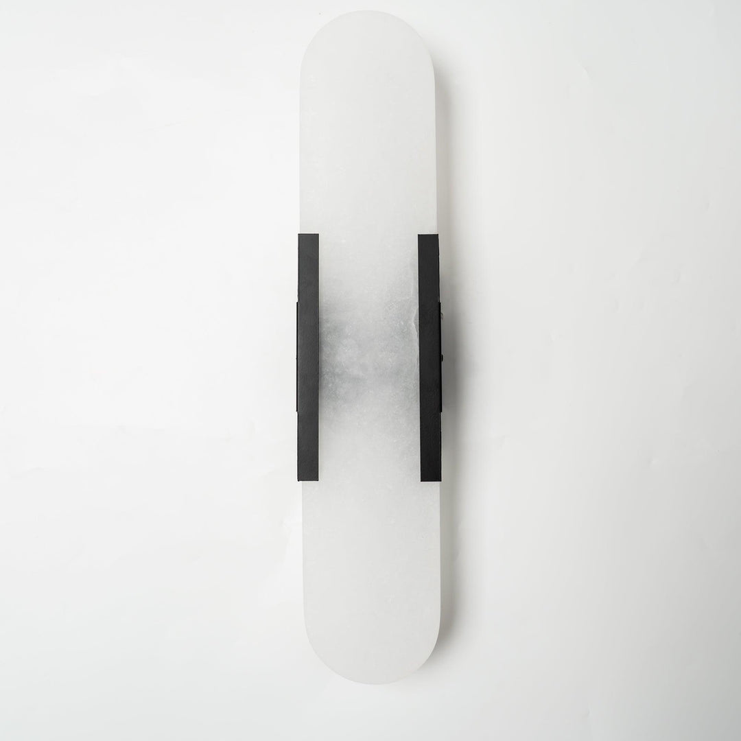 Lampa ścienna Melange Wydłużona Alabaster