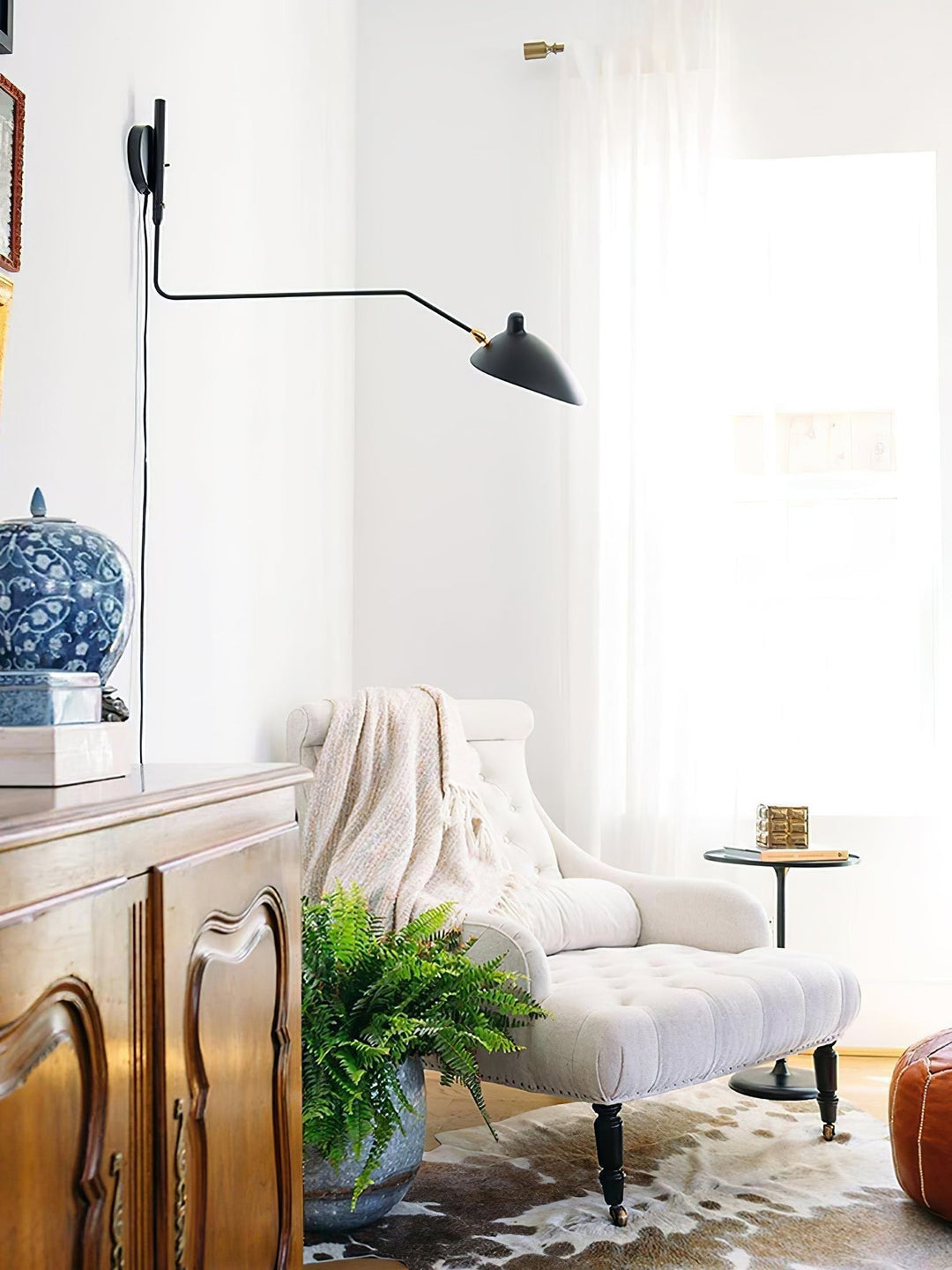 Lampa ścienna Serge Mouille