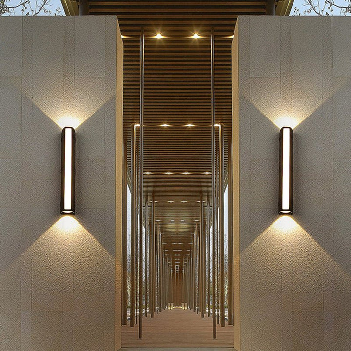 Wodoodporna Lampa Ścienna Zewnętrzna