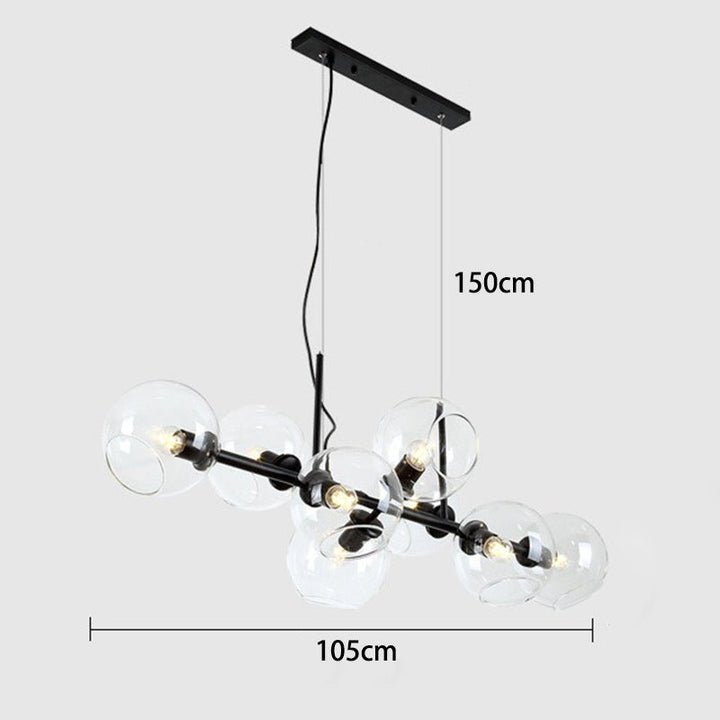 Nowoczesny żyrandol do jadalni