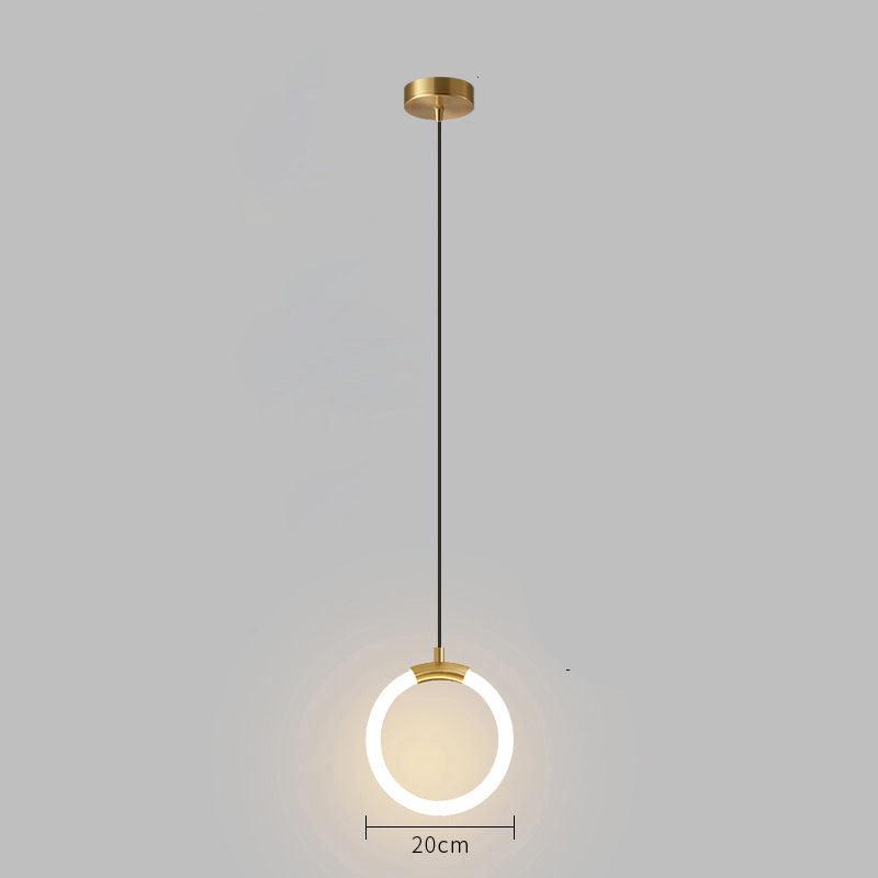Nordycka Prosta Lampa Wisząca LED