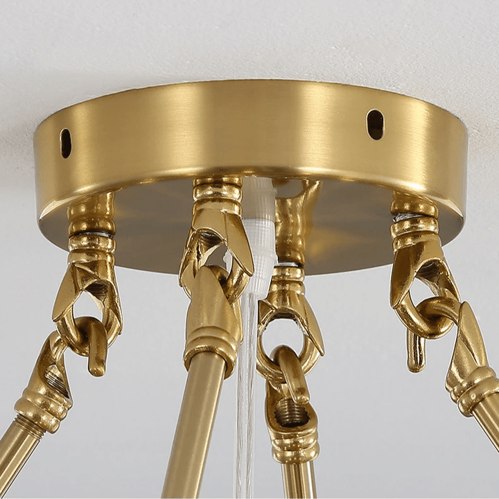 Lampa wisząca z miękką muszlą